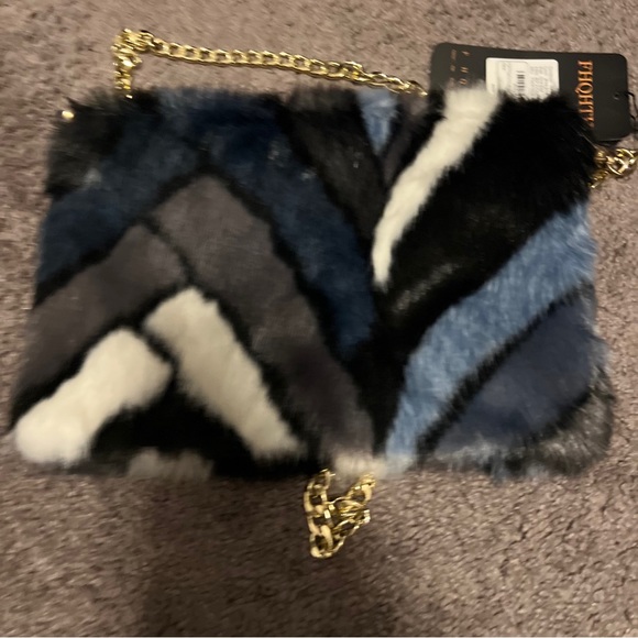 FHQHTH Handbags - Mink Fur Purse